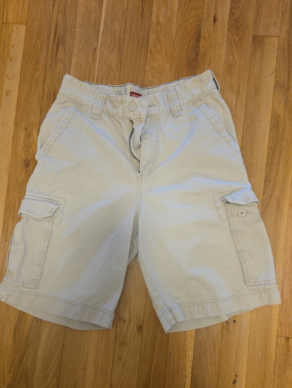 Merona Light Khaki Cargo Shorts for Men